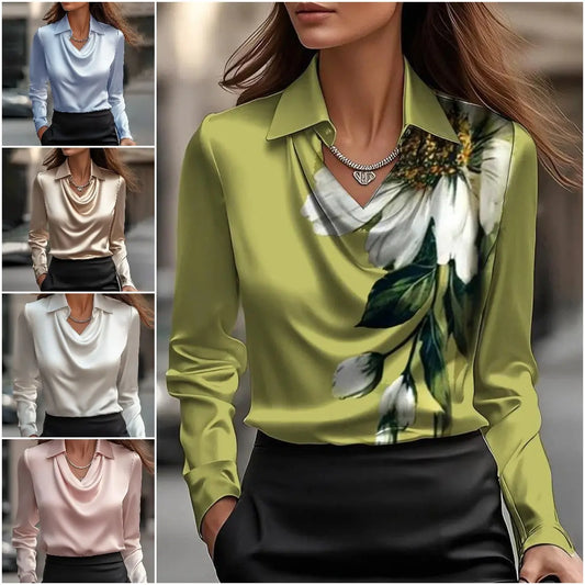 ✨【Novedades de otoño】✨Camiseta estampada para mujer Temperament