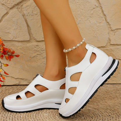 Sandalias ergonómicas para la corrección postural — suela acolchada que previene la fatiga del pie.