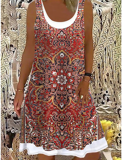 【S-5XL】Vestido de talla grande