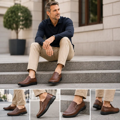 👞🔥【39–44】Pánské společenské boty z pravé kůže s pohodlnou, měkkou podrážkou – vhodné pro různé příležitosti.