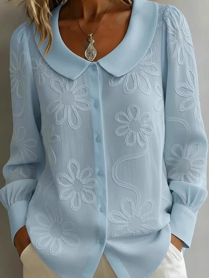👚Camisa bordada retro francesa de 2026【S-2XL】