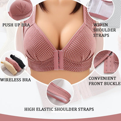 💟【Paquete de 3】Sujetador push-up sin costuras de alta calidad, moderno y sexy
