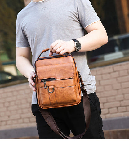 【Kupte 1 a získejte 1 zdarma】👜 Pánská ležérní módní kožená taška z hovězí kůže