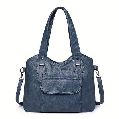 👜Nuevo bolso retro de hombro para mujer de cuero natural, disponible en seis colores💓