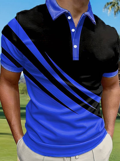 👔【S-6XL】2026 Nová letní pruhovaná polokošile