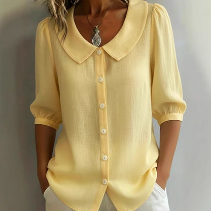 🌸【S-3XL】Női rövid ujjú, gombos kardigán, ideális nyárra. Utánvétes fizetés lehetséges.✅