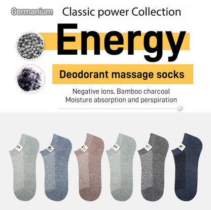 🧦Compra 5 y llévate 5 gratis [35-42] Calcetines desodorantes transpirables de verano para hombre 2026.