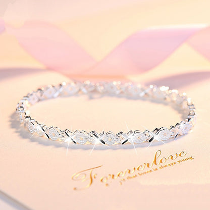 😀👉💖🍀Náramek Love New Fashion 925 Sterling Silver pro ženy【30%SLEVA】