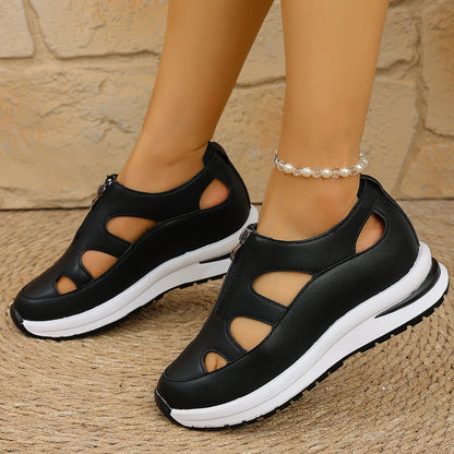 Sandalias ergonómicas para la corrección postural — suela acolchada que previene la fatiga del pie.