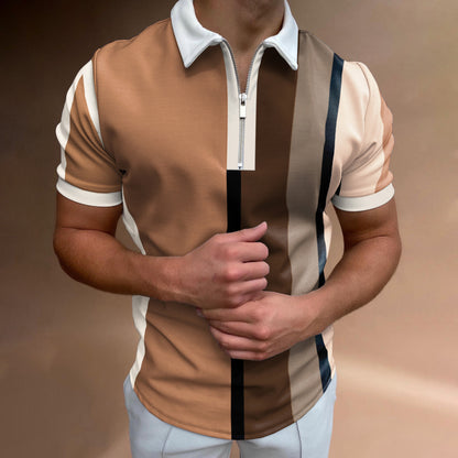 🌿【50% sleva】【S-3XL】2026 nové letní pánské polo tričko na zip