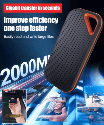 🔥【Último día con 50 % de descuento】🔥【6TB-64TB】Disco duro de estado sólido móvil de alta velocidad