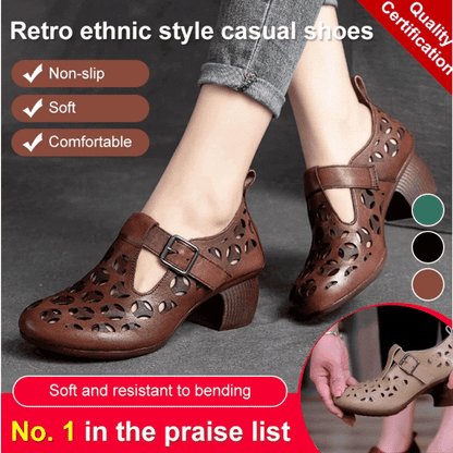 🥰🔥【35-41】Sandalias de mujer nuevas 2026 con tacones gruesos y suelas suaves.