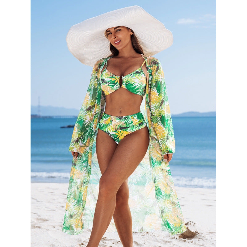 🩱🏖️【S-2XL】Módní a sexy třídílné bikiny, vysoká kvalita