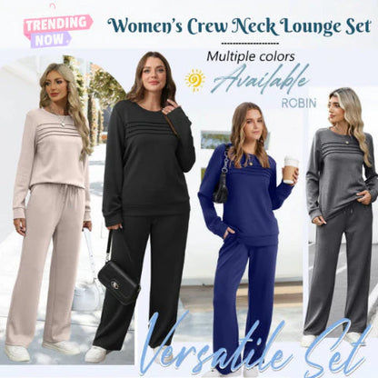 🔥Ostatni dzień – 50% zniżki 💖【S-5XL】Damski, modny, sportowy zestaw na co dzień, wysokiej jakości bawełniana koszulka z długim rękawem + spodnie - E ✅️Płatność przy odbiorze