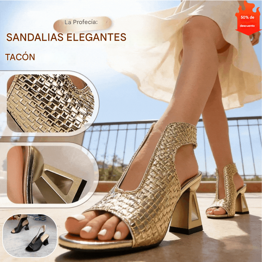 🔥【Nuevo】🔥👡 Elegantes sandalias de tacón alto para mujer