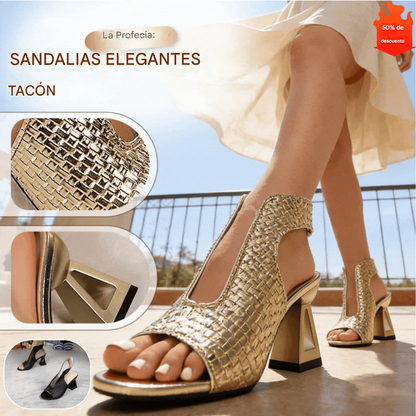 🔥【Nuevo】🔥👡 Elegantes sandalias de tacón alto para mujer