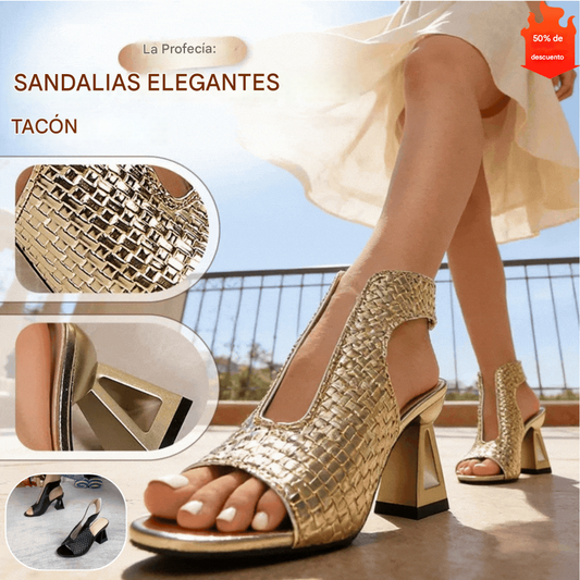 🔥【Nuevo】🔥👡 Elegantes sandalias de tacón alto para mujer