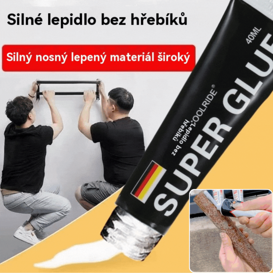 🔥☔Univerzální voděodolné lepidlo bez děrování