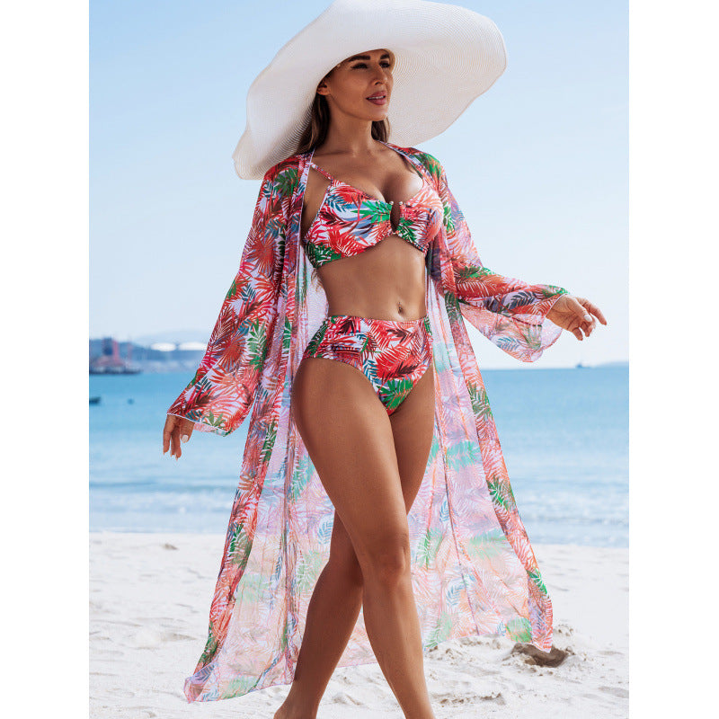 🩱🏖️【S-2XL】Módní a sexy třídílné bikiny, vysoká kvalita