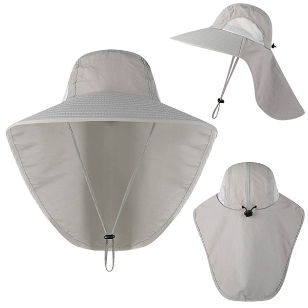 🔥🧢【Kup 1️⃣, získej 1️⃣ zdarma】【Letní sleva】🎣Univerzální sluneční klobouk na rybaření pod širým nebem – lehký a prodyšný ☀️💨