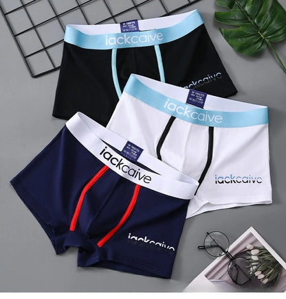 【5 kusů】Měkké a pohodlné pánské boxerky z čisté bavlny (M-3XL)