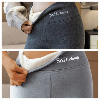✨🔥 2 darabos csomag【S-5XL】2026-os kasmír termoleg leggings magas derékkal őszre és télre