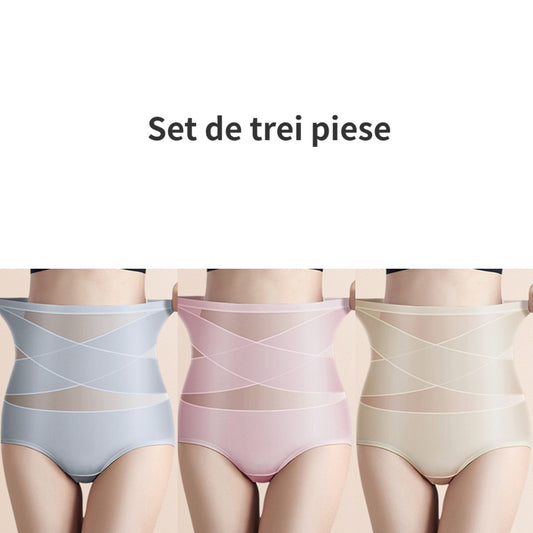 🌸✨ Braguita de talla grande de talle alto con espalda cruzada y control de abdomen.
