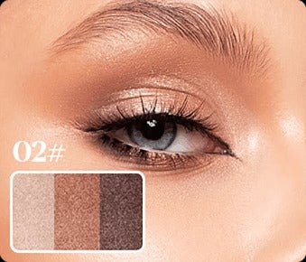 【1/2/3/4 PCS】✨ Sombra de Ojos 3 en 1 en Barra – Brillo Instantáneo, Efecto Lifting y Larga Duración 💄