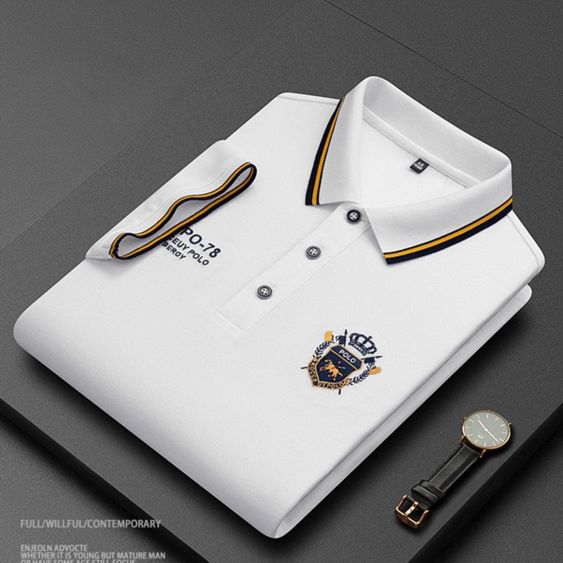🔥🥰👔【M-3XL】2026 Nejnovější pánské polokošile s klopou