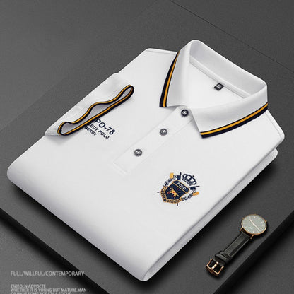 🔥🥰👔【M-3XL】2026 Nejnovější pánské polokošile s klopou