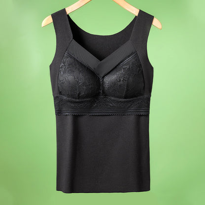 ✨【Kup 1, druhý zdarma】🔥【L–4XL】✨ Krajková podprsenka s širokými ramínky a krásně řešenými zády; pomáhá pozvednout a vytvarovat poprsí a poskytuje mu oporu ✅【Doporučeno lékaři】