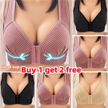💟【Paquete de 3】Sujetador push-up sin costuras de alta calidad, moderno y sexy