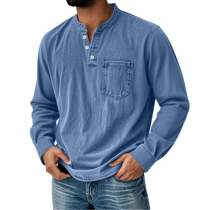 👔Camisa casual de manga corta para hombre, ideal para primavera/verano.