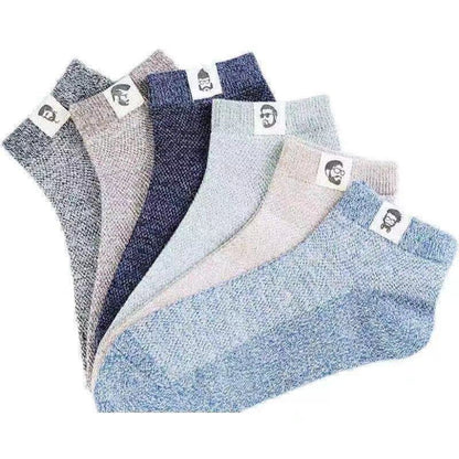 🧦Compra 5 y llévate 5 gratis [35-42] Calcetines desodorantes transpirables de verano para hombre 2026.
