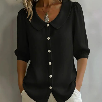 🌸【S-3XL】Női rövid ujjú, gombos kardigán, ideális nyárra. Utánvétes fizetés lehetséges.✅