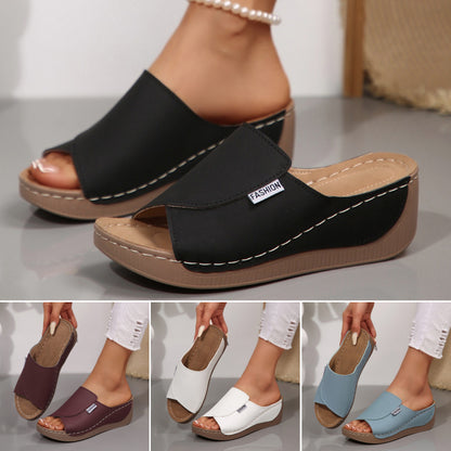 🔥👡【36-43】Moderní dámské sandály z pravé kůže s měkkou a silnou podrážkou