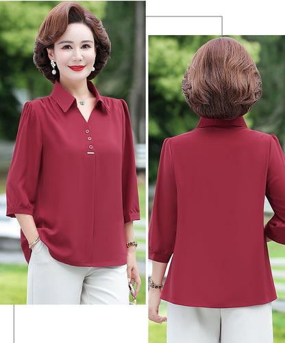 💓【Oferta especial】💓 Nueva camisa de gasa de manga larga 2026