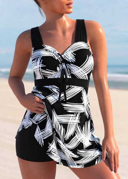 🩱🏖️【50% sleva 😍】【S-4XL】🌴2026 nové velké dámské plavky s potiskem, rychleschnoucí a prodyšné