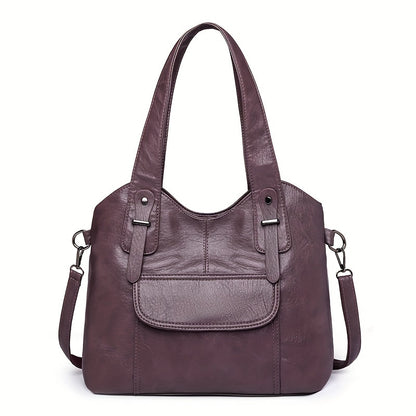 👜Nuevo bolso retro de hombro para mujer de cuero natural, disponible en seis colores💓