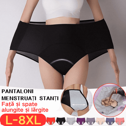 🔥🔥【30% REDUCERE】nové vylepšené nepromokavé slipy s vysokým pasem – pohodlné a šetrné k pokožce