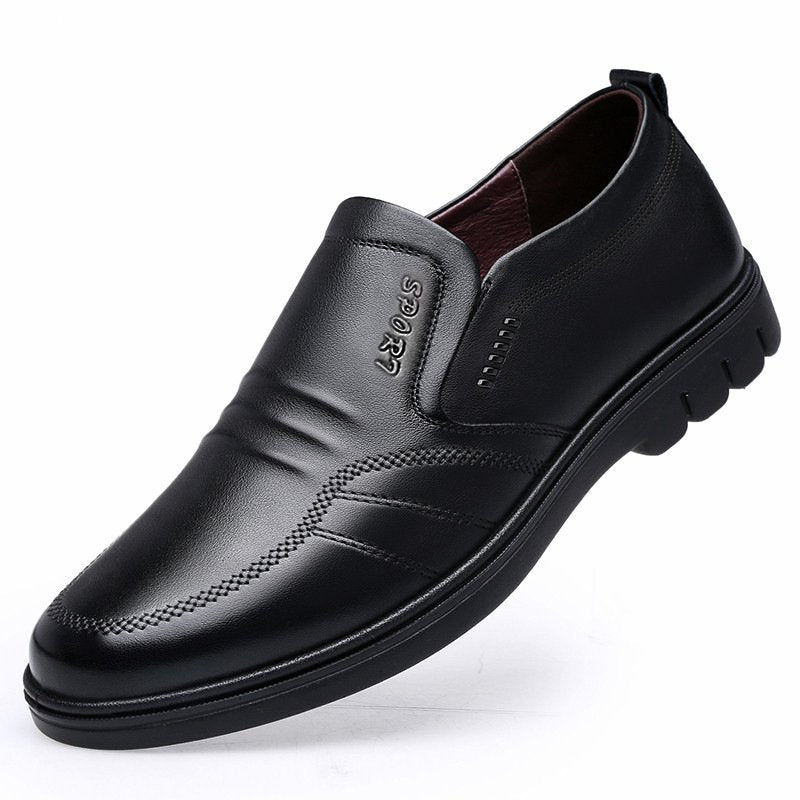 👞🔥【39–44】Pánské společenské boty z pravé kůže s pohodlnou, měkkou podrážkou – vhodné pro různé příležitosti.