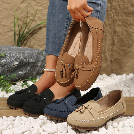 ✨50% de descuento✨【36-43】 Zapatos ortopédicos para mujer de cuero genuino: ligeros, antideslizantes, transpirables y cómodos.