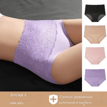 🔥【Compra 3 y llévate 3 gratis】(M-6XL) Último día de la Súper Oferta 2026. Ropa interior impermeable de cintura alta con mejoras recientes.