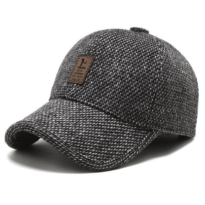 ⭐🧢 Teplá pánská čepice s klapkami na uši: pohodlí na podzim a zimu.