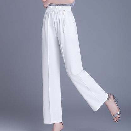 【XL-6XL】Pantalones de verano de talle alto y corte recto | Silueta relajada y estilizada | Ideal para el uso diario