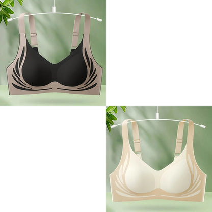 🥰😍Jednodílná bezdrátová podprsenka pro ženy❤️【45-80 kg】