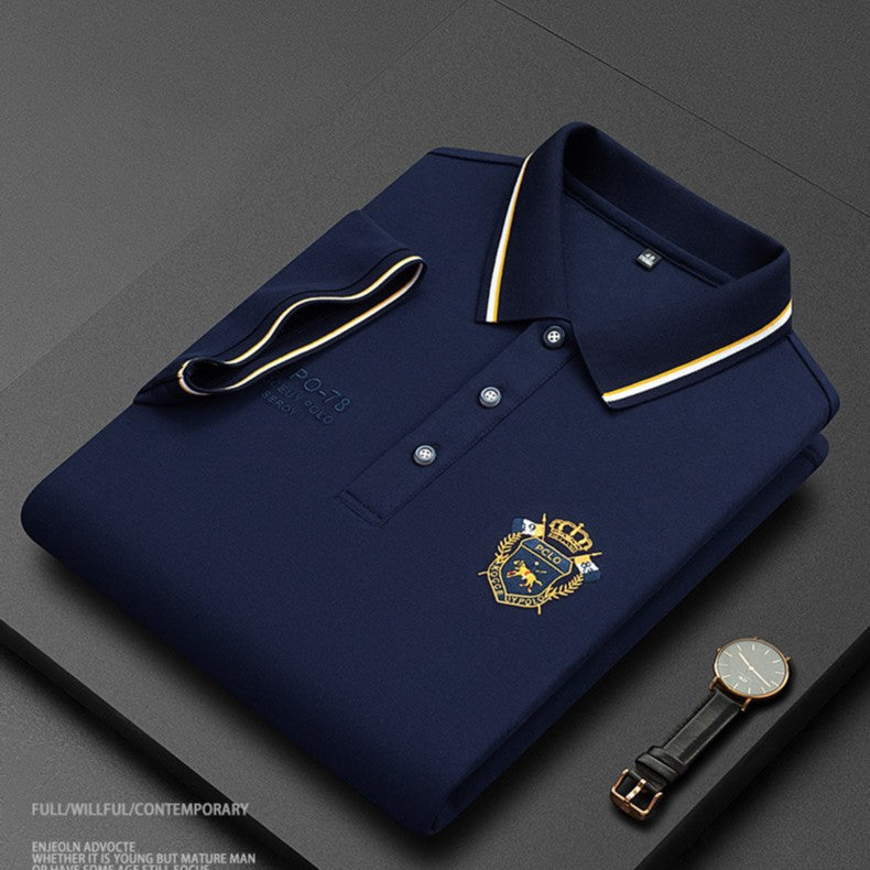 🔥🥰👔【M-3XL】2026 Nejnovější pánské polokošile s klopou