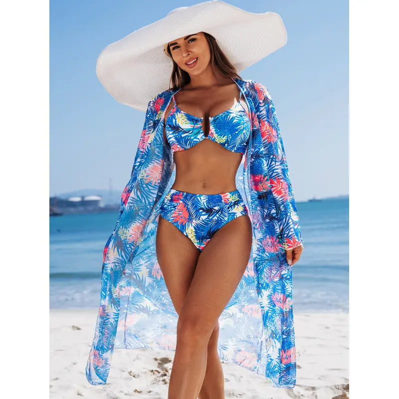 🩱🏖️【S-2XL】Módní a sexy třídílné bikiny, vysoká kvalita
