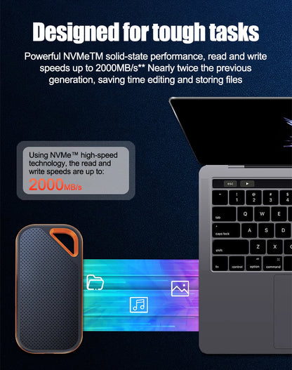 🔥【Último día con 50 % de descuento】🔥【6TB-64TB】Disco duro de estado sólido móvil de alta velocidad