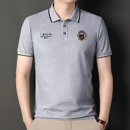 【M-4XL】Polo nuevo para hombre, color liso